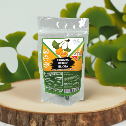 Ginkgo biloba organic 000mg - ginkgo, 10,000mg