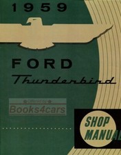 THUNDERBIRD 1959 FORD SHOP