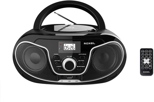 Roxel rcd s70bt boombox - roxel, cd