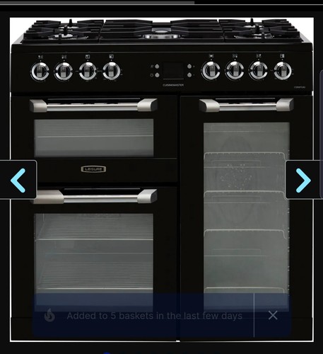 Range cooker duel fuel - cooker,