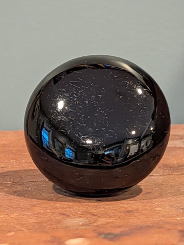 Antique 1890 black - black, porcelain