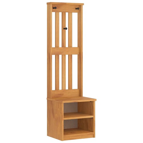 Hall tree sandnes solid wood - tree,
