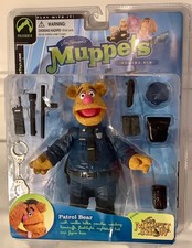 Patrol Beat Fozzie - Muppet Action Figure - Series Six - Palisades -BNIB
