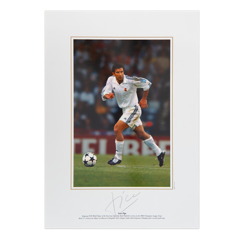 Luis figo signed - figo, madrid