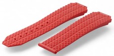 24mm Genuine HUBLOT Big Bang Red Ridged Rubber Watch Strap Band 24-22mm