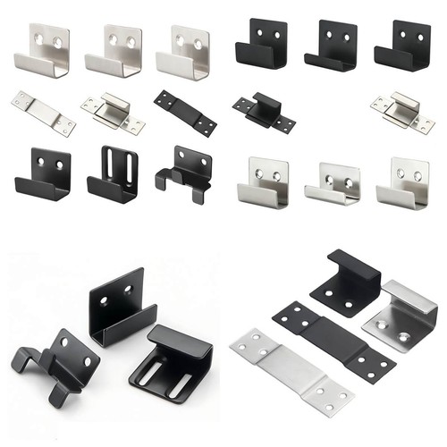 Shaped brackets flat hooks - u,