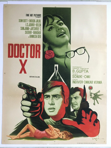 1972 bollywood poster doctor - poster, x