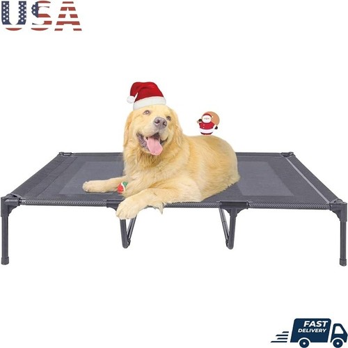 Elevated dog bed large - elevated,
