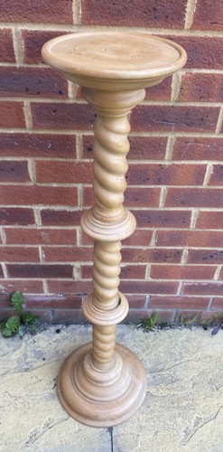 Vintage wooden barley twist - wooden,
