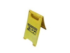 Caravan Pitch Marker Reserved