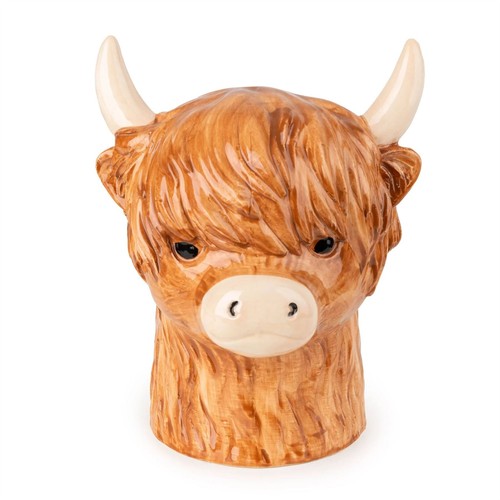 Highland cow utensil holder - highland,