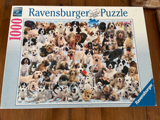 Ravensburger 1000 Piece Jigsaw Puzzle Dogs Galore  - Complete