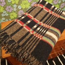 Navy Blue Brown Checked