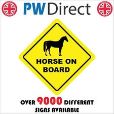 SIGN HORSE ON BOARD TR768