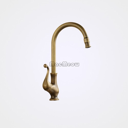 Vintage brass swivel spout - vintage,