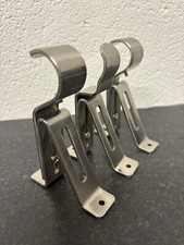 28mm Brushed Silver Curtain