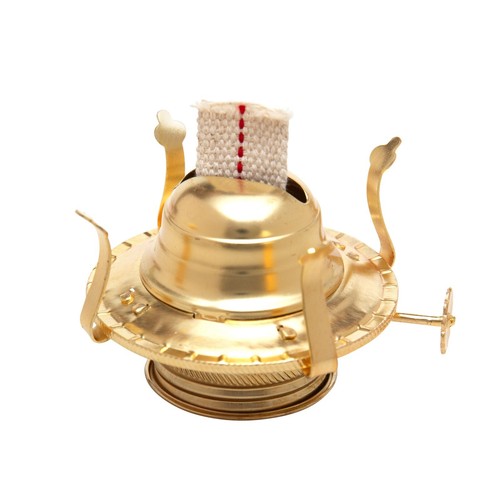 Brass plated oil burner - plated,