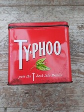 TYPHOO TEA ADVERTISING STORAGE TIN/CADDY  Ltd Ed VINTAGE (1990s)