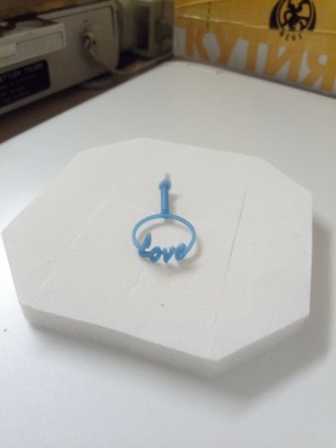 1pcs love ring - "love",