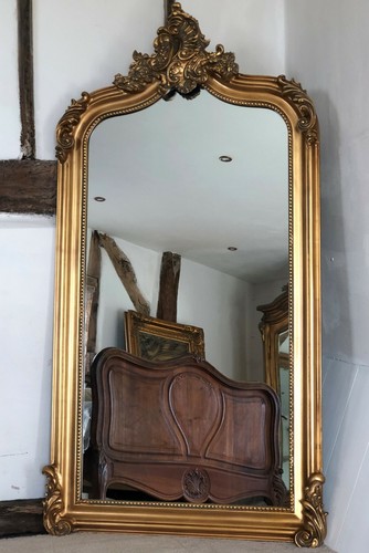 Large antique gold gilt - large,