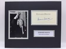 RARE Edward Heath Prime
