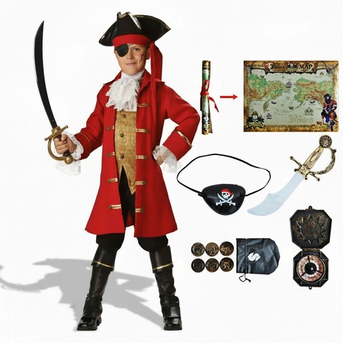 Deluxe kids pirate - kids, set