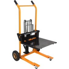 Miniature Forklift Manual Hydraulic Stacker Lightweight Small Lift Truck