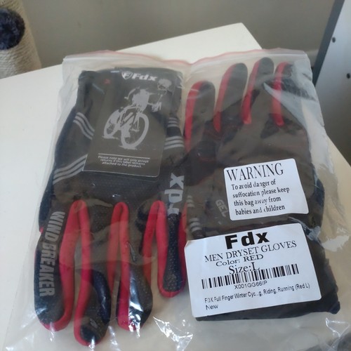 Men cycling gloves windproof - cycling,