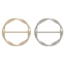 Silk Scarf Ring Clip T-Shirt