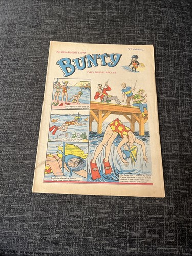Bunty comic august 1970 - comic,