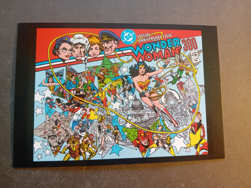 Wonder woman postcard dc - wonder, postcard,