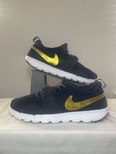 Nike SB Trainerendor Shoes ‘Obsidian Navy Metallic Gold’ Men’s 8.5, 616575-471