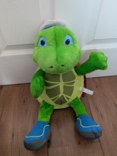 WONDER PETS TUCK TURTLE 2008 SOFT PLUSH TOY MATTEL FISHER PRICE 17 INCH VGC