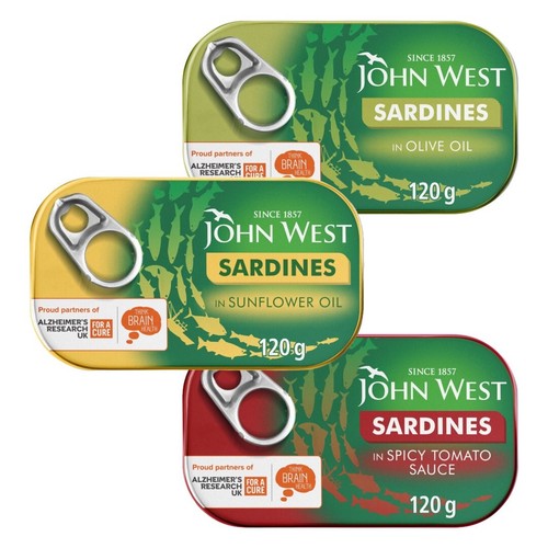 John west sardines selection - john,