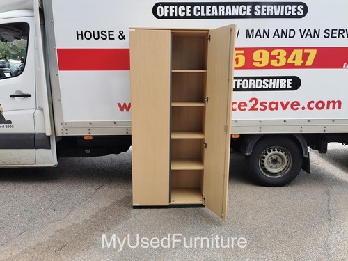 Lockable cabinet tall storage - lockable,
