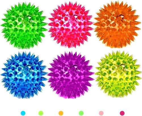 Spiky 5cm led flashing - spiky, 7.5cm