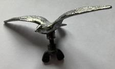BIRD SHAPED Metal Classic Car Badge Mascot  ( Wing span 10cm )