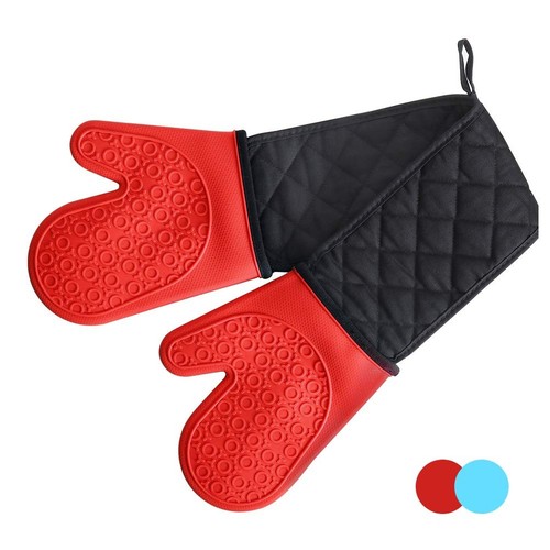 Double oven gloves mitts - oven,