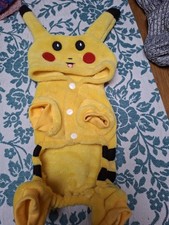 Pikachu Xs Dog Suit/ Costume Pokemon Size Extra Small