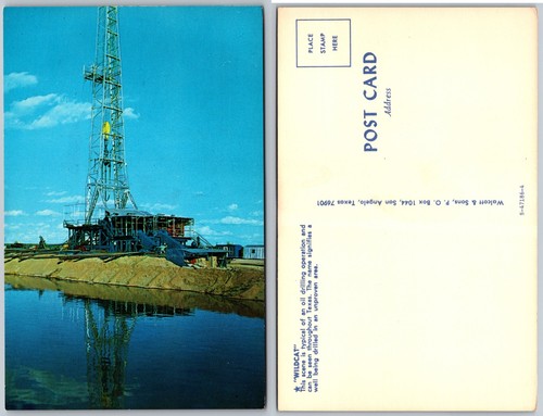Oil drilling rig reflected - oil,