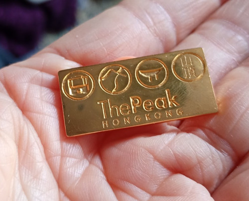 The peak hong kong - pin, badge