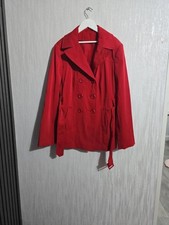 Tesco F&F red double-breasted