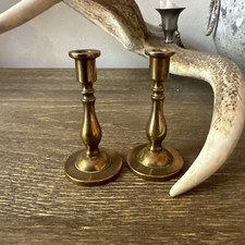 Pair of Miniature Brass