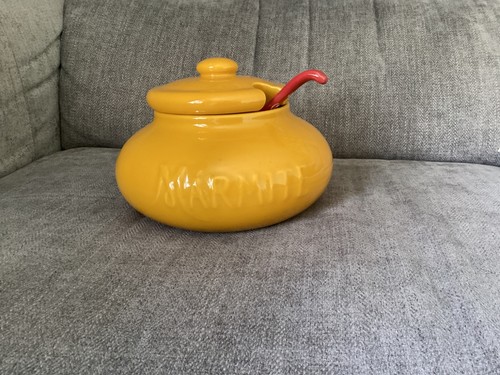 Retro marmite ceramic serving - retro,