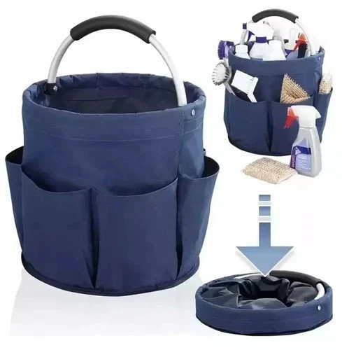 Cleaning caddy with handle - with,
