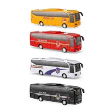 Pull Back Bus School Bus Model