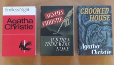 AGATHA CHRISTIE FACSIMILE  Endless Night, And Then There Were None, Crooked Hous
