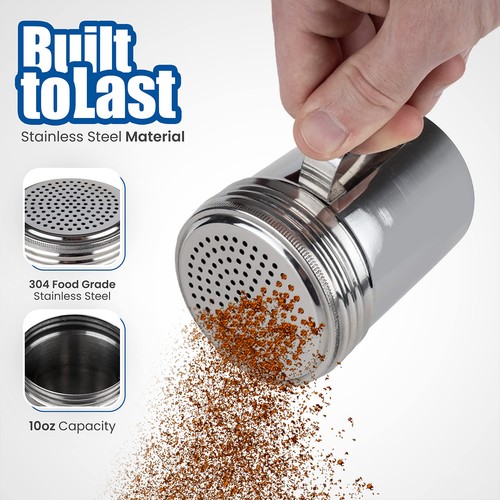 Chocolate shaker dredger flour - chocolate,