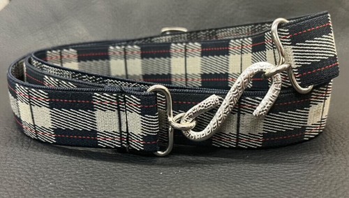 Elasticated snake belt 25mm - elasticated,