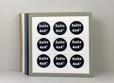Suits Nine 4x4" photos. Wooden